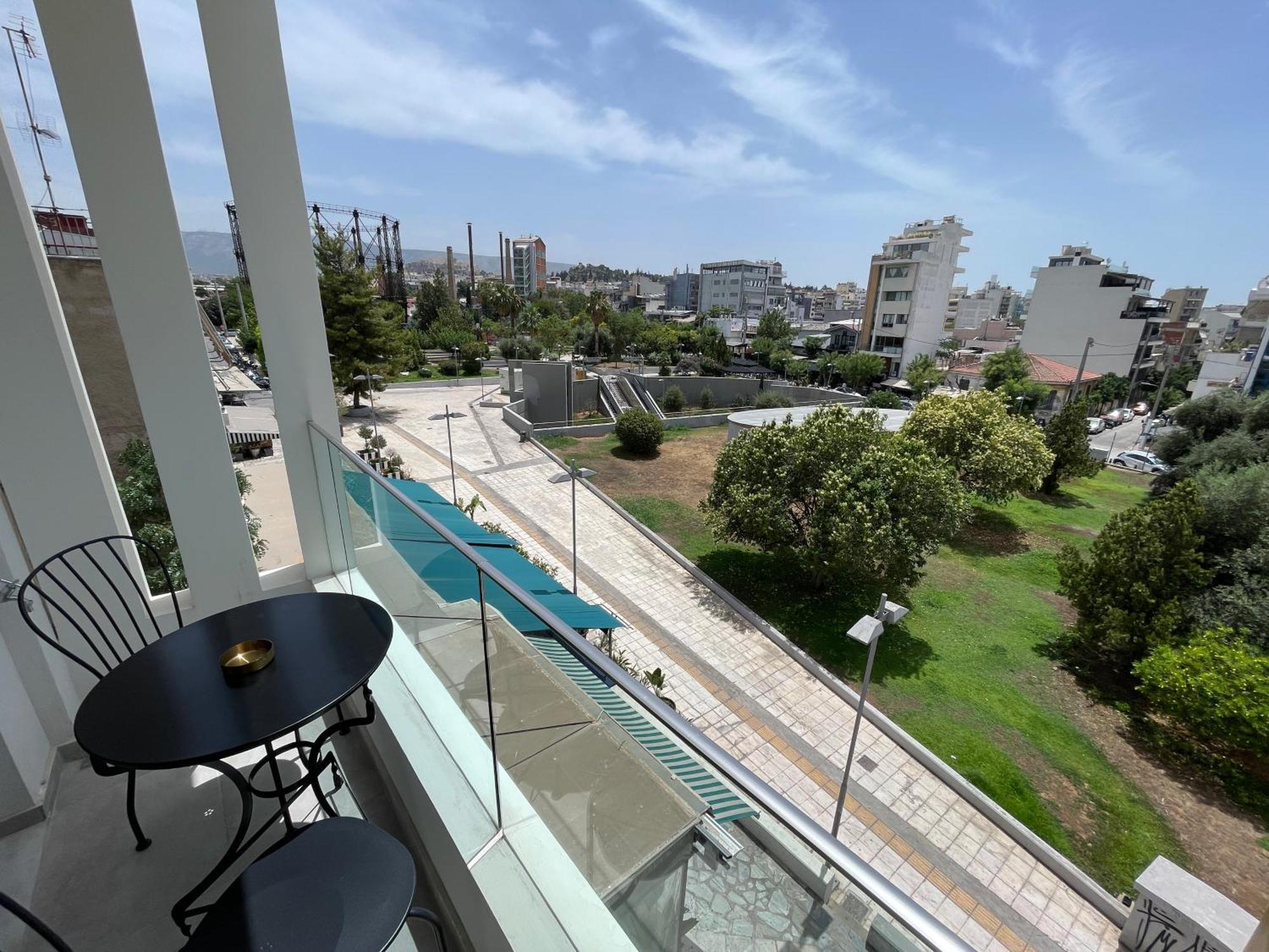 Acropolis View Luxurious Studio Living Athen Exterior foto